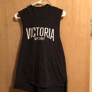 Victoria’s Secret Sport tank top hoodie size M